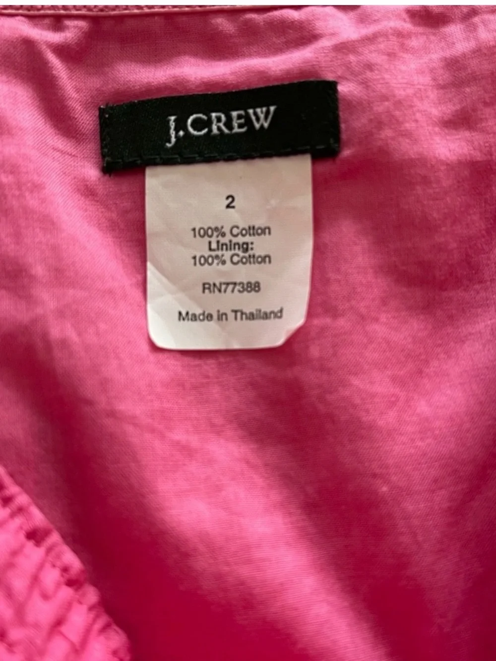 Strapless pink linen Midi Dress